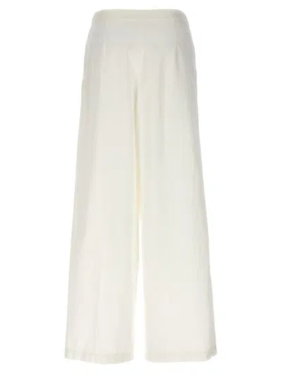 Shop Dries Van Noten 'pamplona' Trousers In White