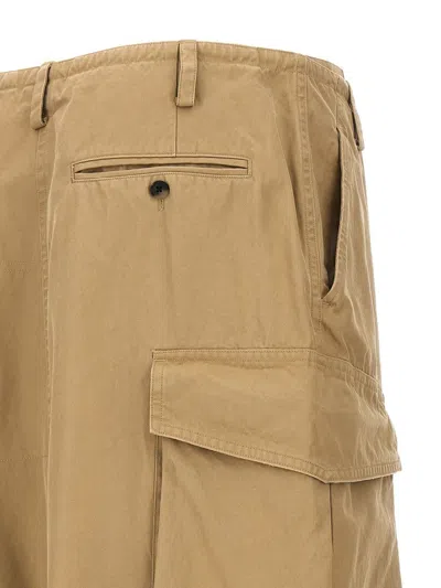 Shop Dries Van Noten 'skilt' Maxi Skirt In Beige