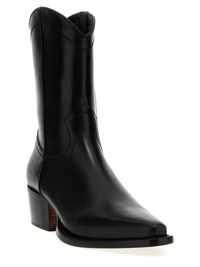 Shop Dsquared2 'cowboy' Boots In Black