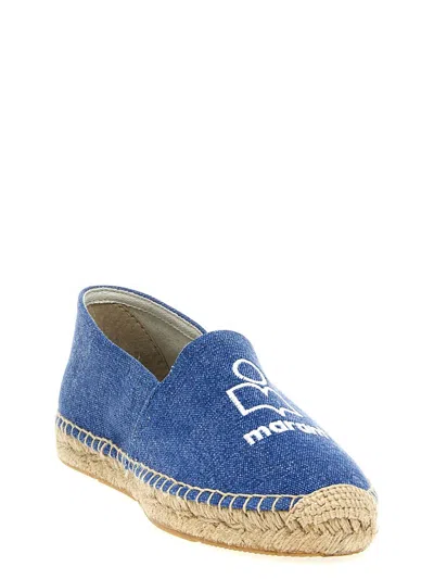 Shop Isabel Marant 'canae' Espadrilles In Blue