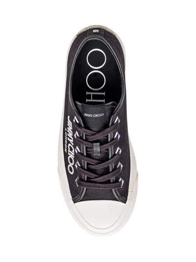 Shop Jimmy Choo Palma Maxi/f Sneaker In Black