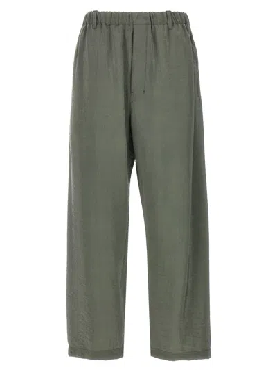 Shop Lemaire 'relaxed' Trousers In Gray