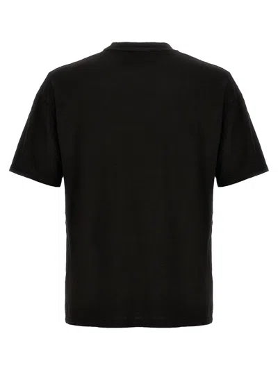 Shop Ma'ry'ya Linen T-shirt In Black