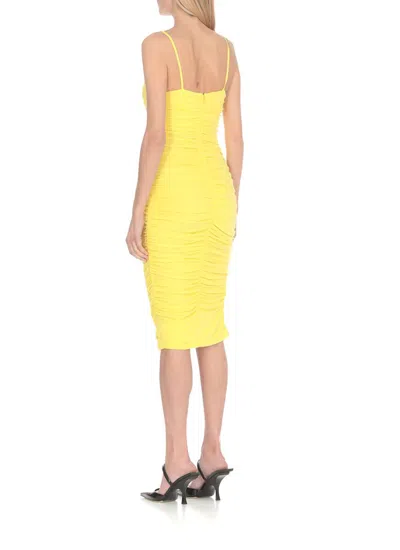 Shop Pinko Dresses Yellow