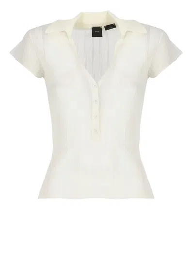 Shop Pinko T-shirts And Polos Ivory
