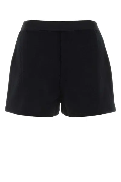 Shop Prada Shorts In Black