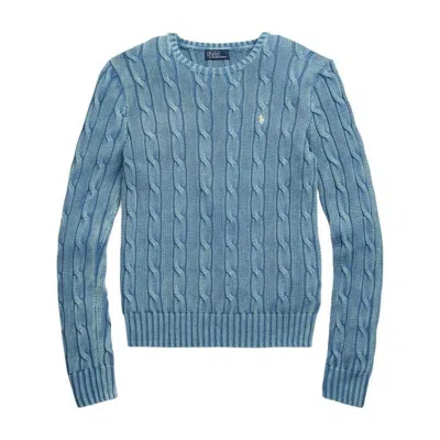 Shop Ralph Lauren Sweaters In Blue