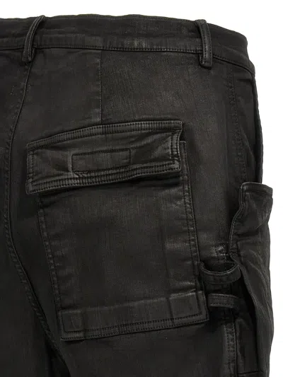 Shop Rick Owens 'stefan Cargo' Bermuda Shorts In Black