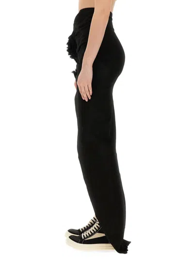 Shop Rick Owens Drkshdw Long Skirt In Black