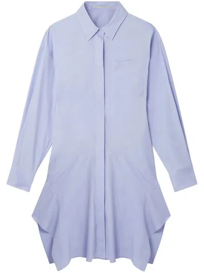 Shop Stella Mccartney Shirtdress In Blue