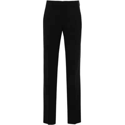 Shop Tagliatore Pants In Black