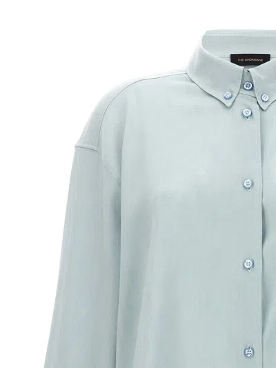 Shop The Andamane 'robbie' Shirt In Blue