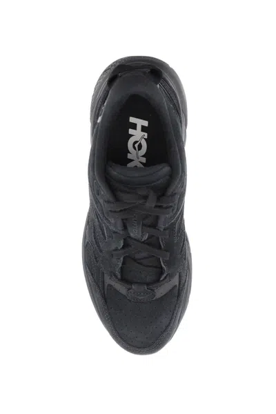 Shop Hoka Clifton L Sneakers In Black