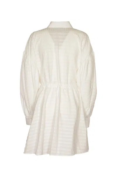 Shop Msgm Dresses White