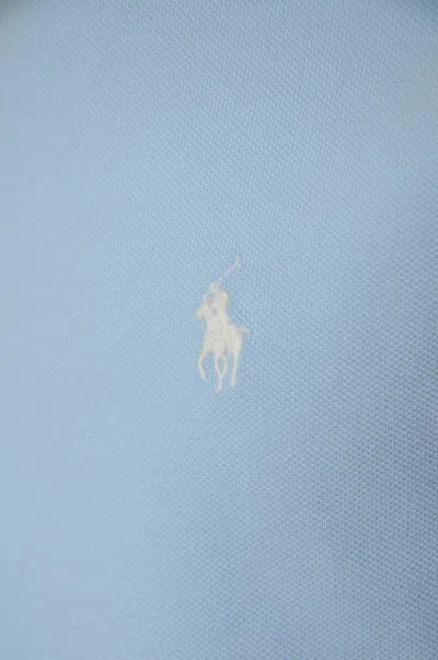 Shop Polo Ralph Lauren T-shirts And Polos In Office Blue/c1750