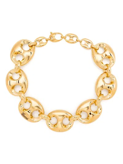 Shop Gucci Gold-tone Marina Chain Necklace