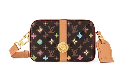 Pre-owned Louis Vuitton By Tyler, The Creator Envelope Messenger Chocolate Craggy Monogram
