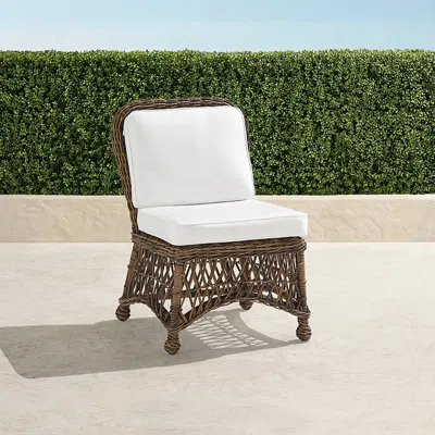 Frontgate Set Of 2 Hampton Dining Side Chairs In Driftwood Finish.