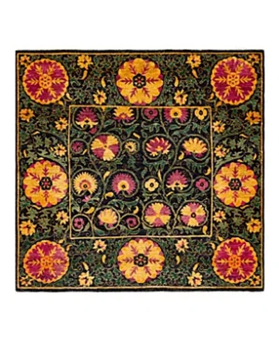 Shop Bloomingdale's Suzani M1676 Area Rug, 6'1 X 6'3 In Black