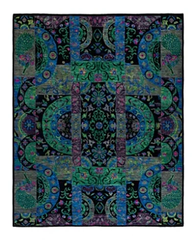 Shop Bloomingdale's Suzani M1750 Area Rug, 8'1 X 10' In Black