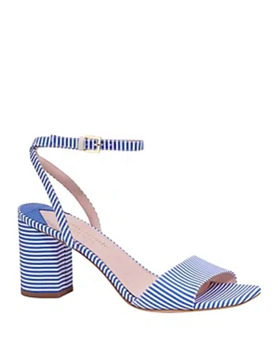 Shop Kate Spade New York Women's Delphine Ankle Strap High Heel Sandals In Wild Blue