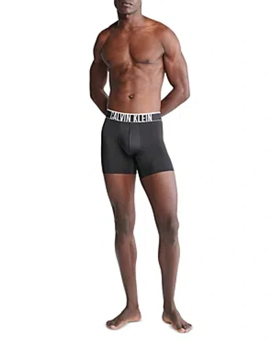 Shop Calvin Klein Intense Power Ultra Cooling Boxer Briefs In Ub1 Black