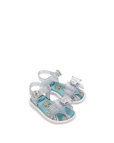 Shop Mini Melissa Girls' Disney Princess Sandal - Toddler In Clear Glitter