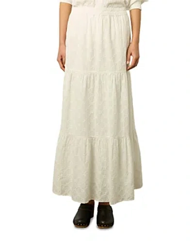 Shop Gerard Darel Brooke Maxi Skirt In White