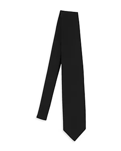 Shop Sandro Cotton Tie In Black
