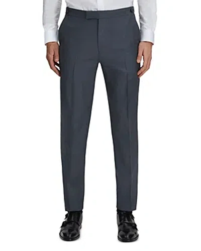 Shop Reiss Humble Slim Fit Trousers In Airforce Blue