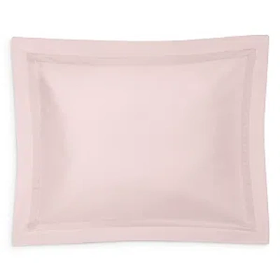 Shop Matouk Nocturne Hemstitch Standard Sham In Pink