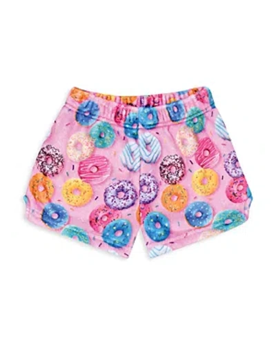 Iscream Girls' Go Do-nuts Plush Shorts - Big Kid In Multi