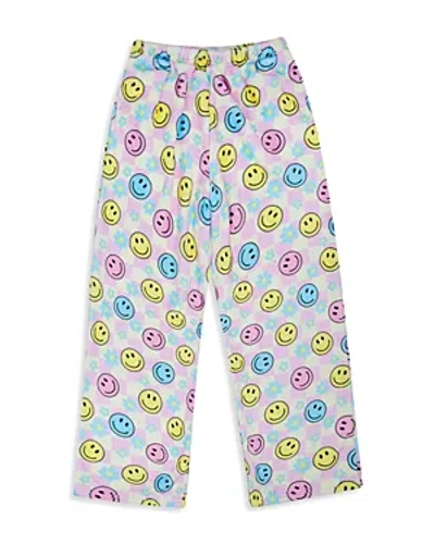 Shop Iscream Girls' Happy Check Plush Pants - Little Kid, Big Kid In Multi