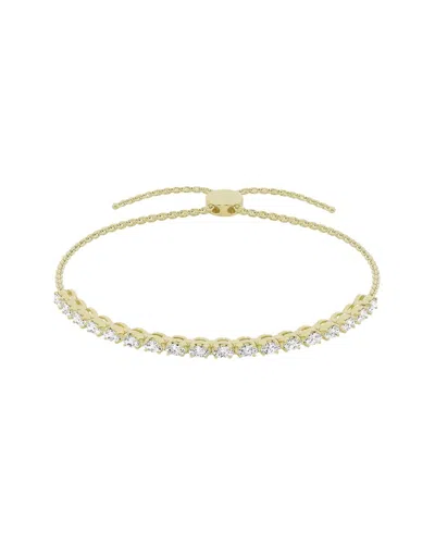 Lab Grown Diamonds 14k 1.00 Ct. Tw. Lab Grown Diamond Tennis Bolo Bracelet