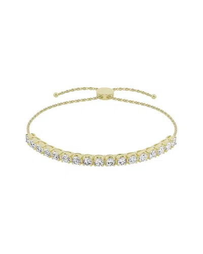 Lab Grown Diamonds 14k 1.00 Ct. Tw. Lab Grown Diamond Tennis Bolo Bracelet