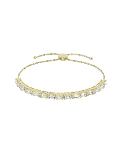 Lab Grown Diamonds 14k 1.00 Ct. Tw. Lab Grown Diamond Tennis Bolo Bracelet