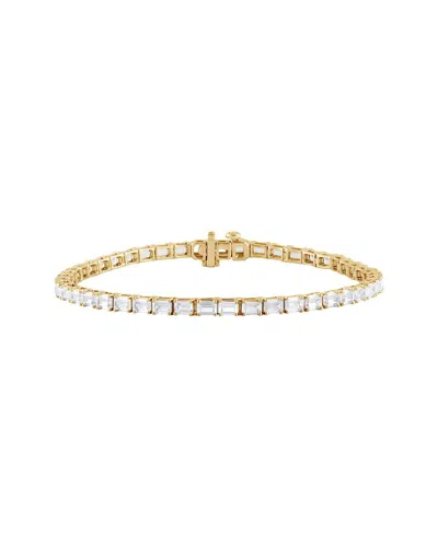 Lab Grown Diamonds 14k 7.05 Ct. Tw. Lab Grown Diamond Bracelet