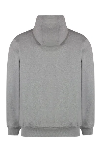 Shop Comme Des Garçons 'andy Warhol' Grey Cotton Hoodie