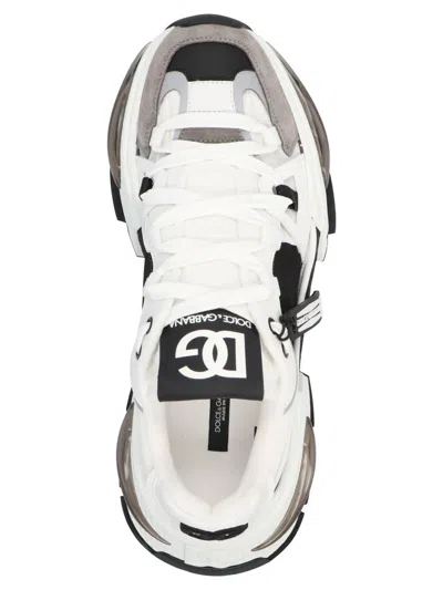 Shop Dolce & Gabbana 'runway' Sneakers In White/black