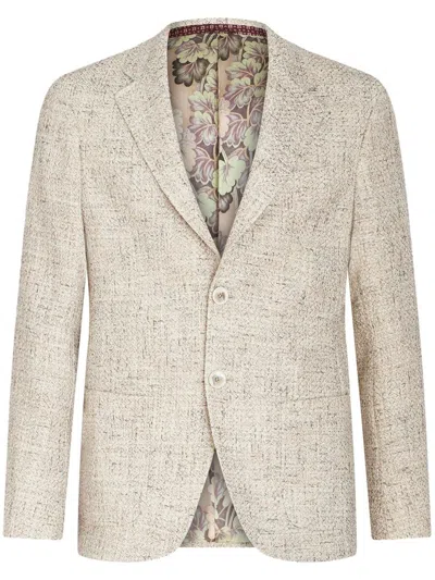 Shop Etro Roma Sport Jacket Clothing In Brown