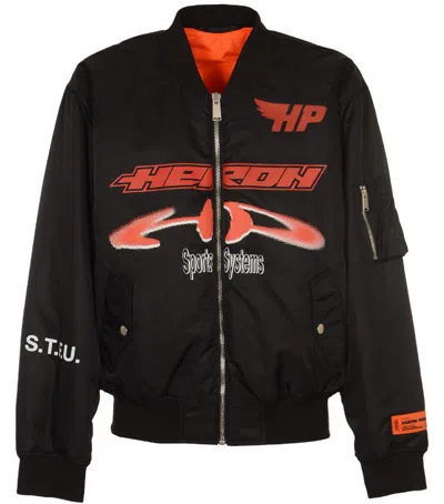 Shop Heron Preston Jackets In Black