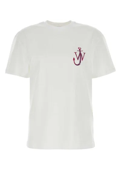 Shop Jw Anderson T-shirt In White