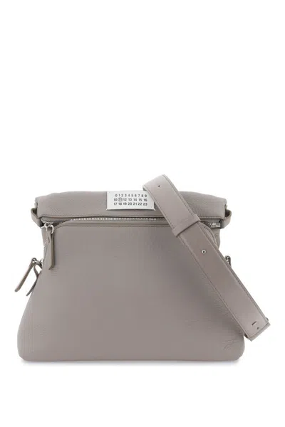 Shop Maison Margiela Soft 5ac Crossbody Bag In Grey