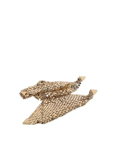 Shop Paco Rabanne Rabanne Earrings In Gold