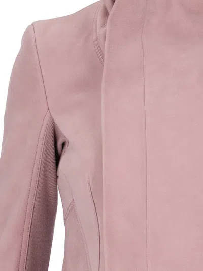 Shop Rick Owens Jackets In Pink