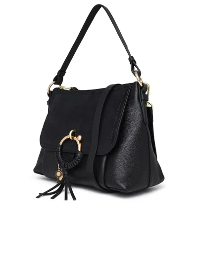 Shop See By Chloé Black Leather Small Joan Bag
