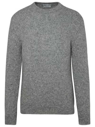 Shop Settefili Faded Grey Alpaca Sweater