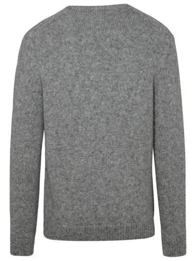 Shop Settefili Faded Grey Alpaca Sweater