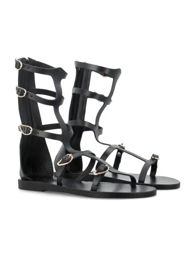 Shop Ancient Greek Sandals Siren In Black