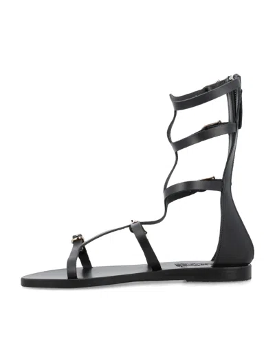 Shop Ancient Greek Sandals Siren In Black